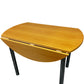Drop Leaf Dining Table with 4 Chairs Folding Space Saving Set (Pre-Loved)