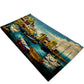 Vintage Carpets of Worth Axminster Harbour Picture Rug Wall Hanging (Pre-Loved)