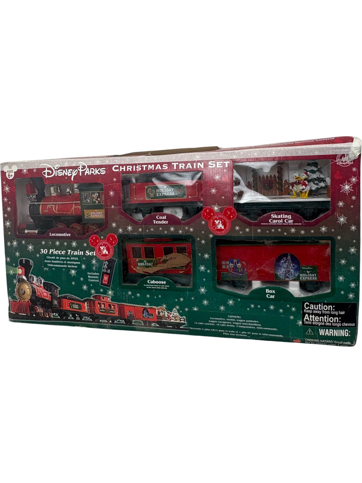 Disney Parks Christmas Train Set Remote Control (Unused)