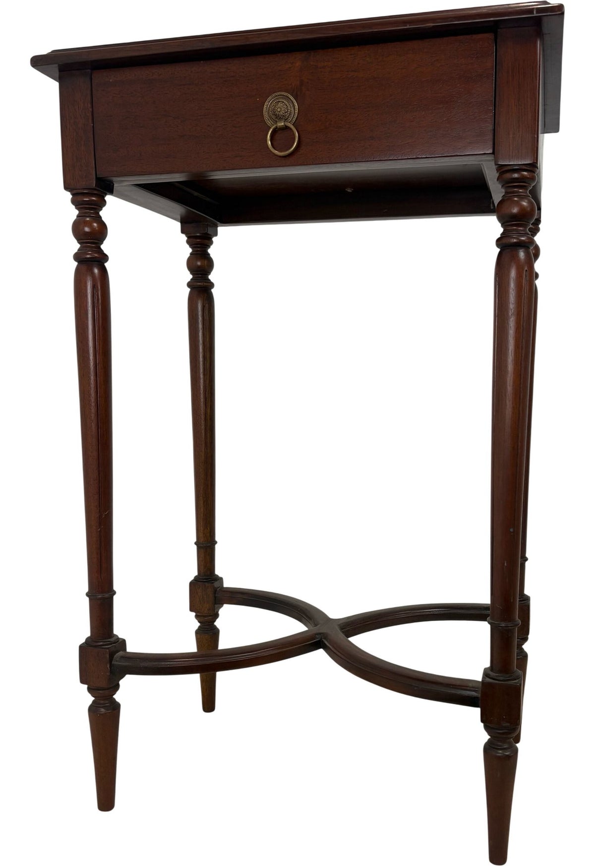 Antique Wooden End Table with Drawer (Pre-Loved)