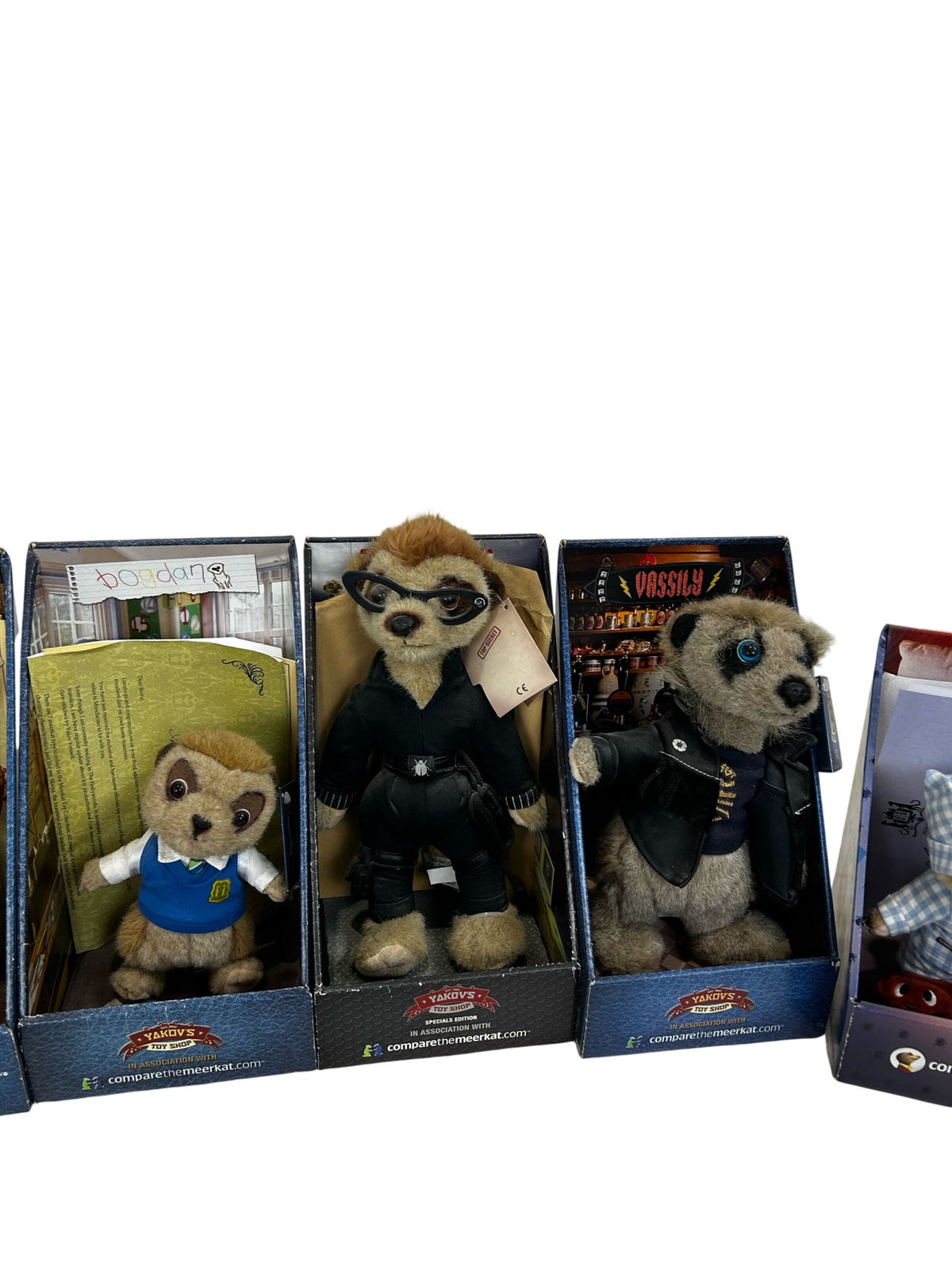 Compare the Market Meerkat Toy Collection (Pre-Loved)
