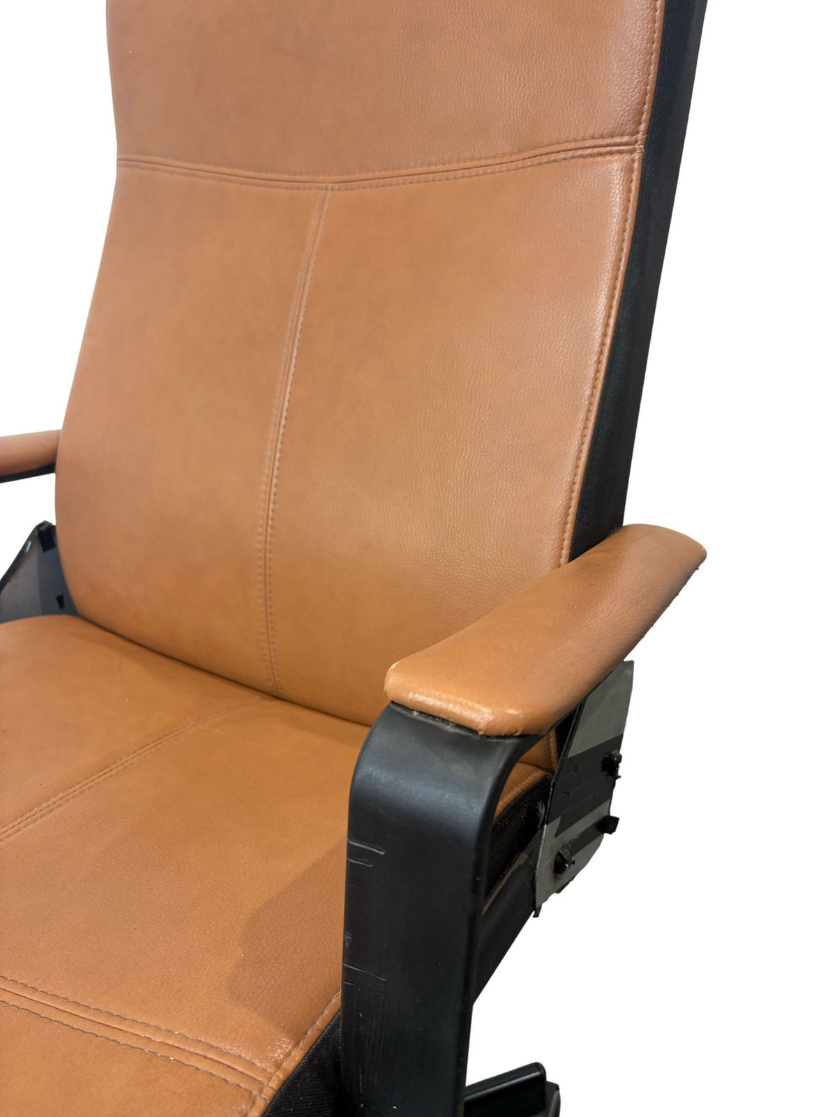 Office Chair Faux Leather Adjustable (Pre-Loved)