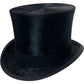 Vintage Woodrow Top Hat Men's Black Formal Classic Style (Pre-Loved)
