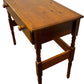 Vintage Pine Style Console Table with Drawer & Turned Legs 90cm (Pre-Loved)