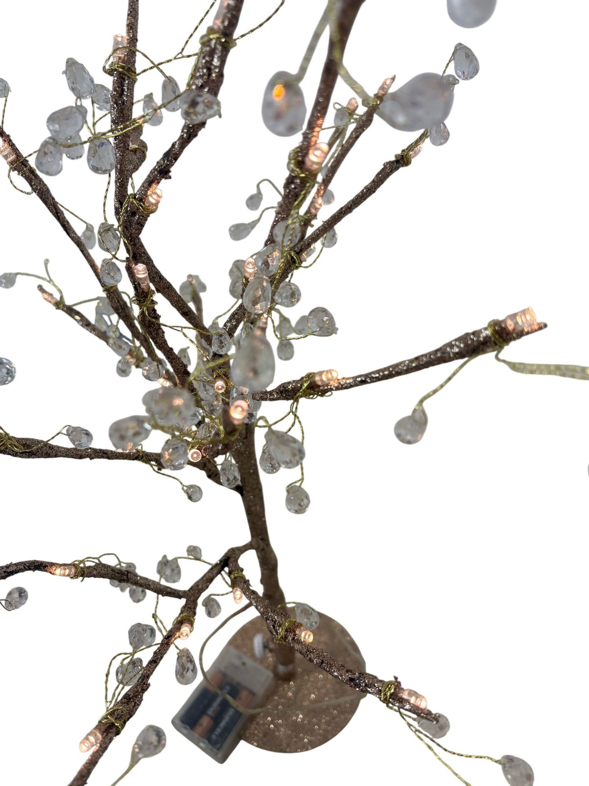Christmas Glitter Tree 70cm Battery Operated and Tested (Unused)