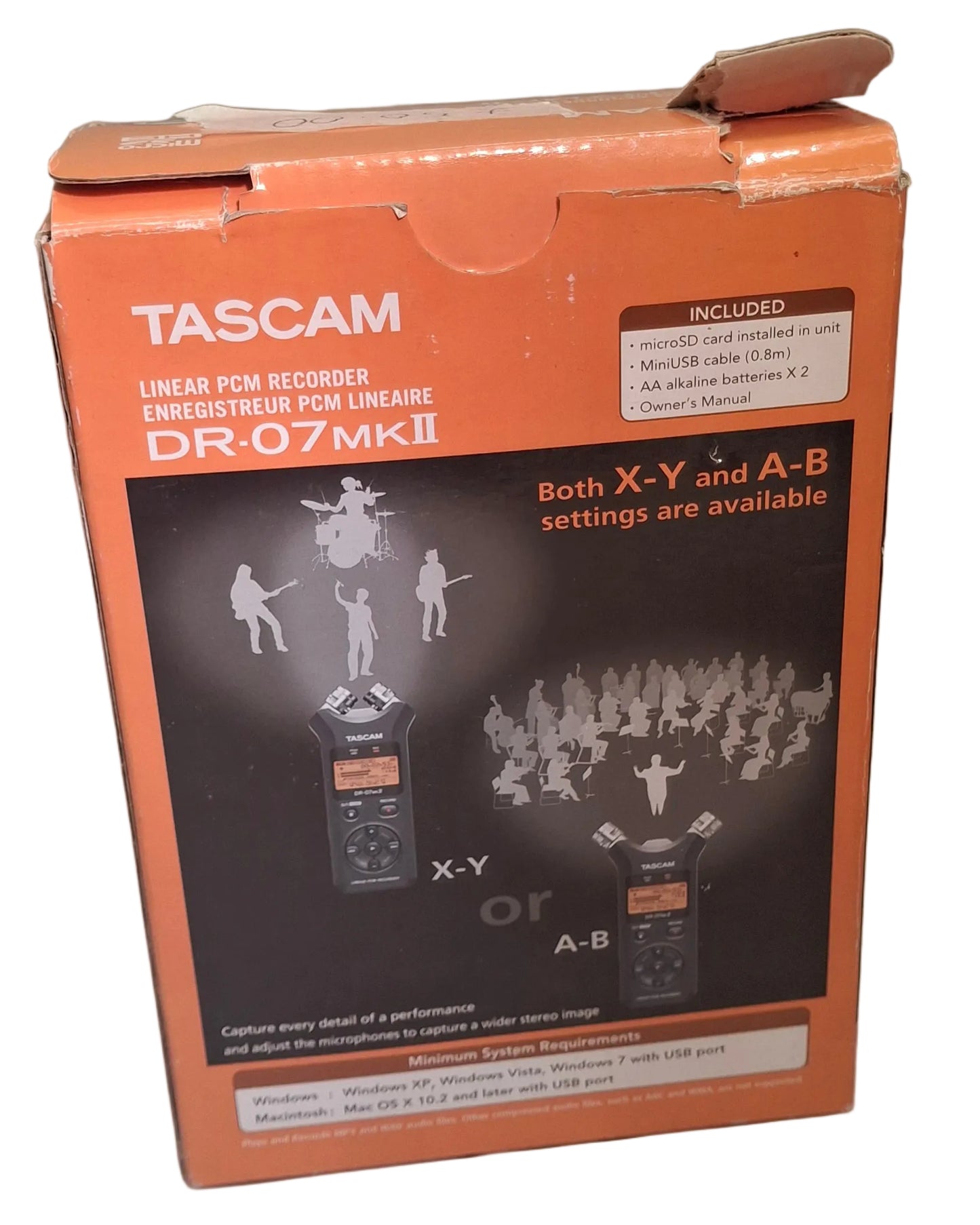 TASCAM DR-07MKII Linear PCM Recorder (Pre-Loved)