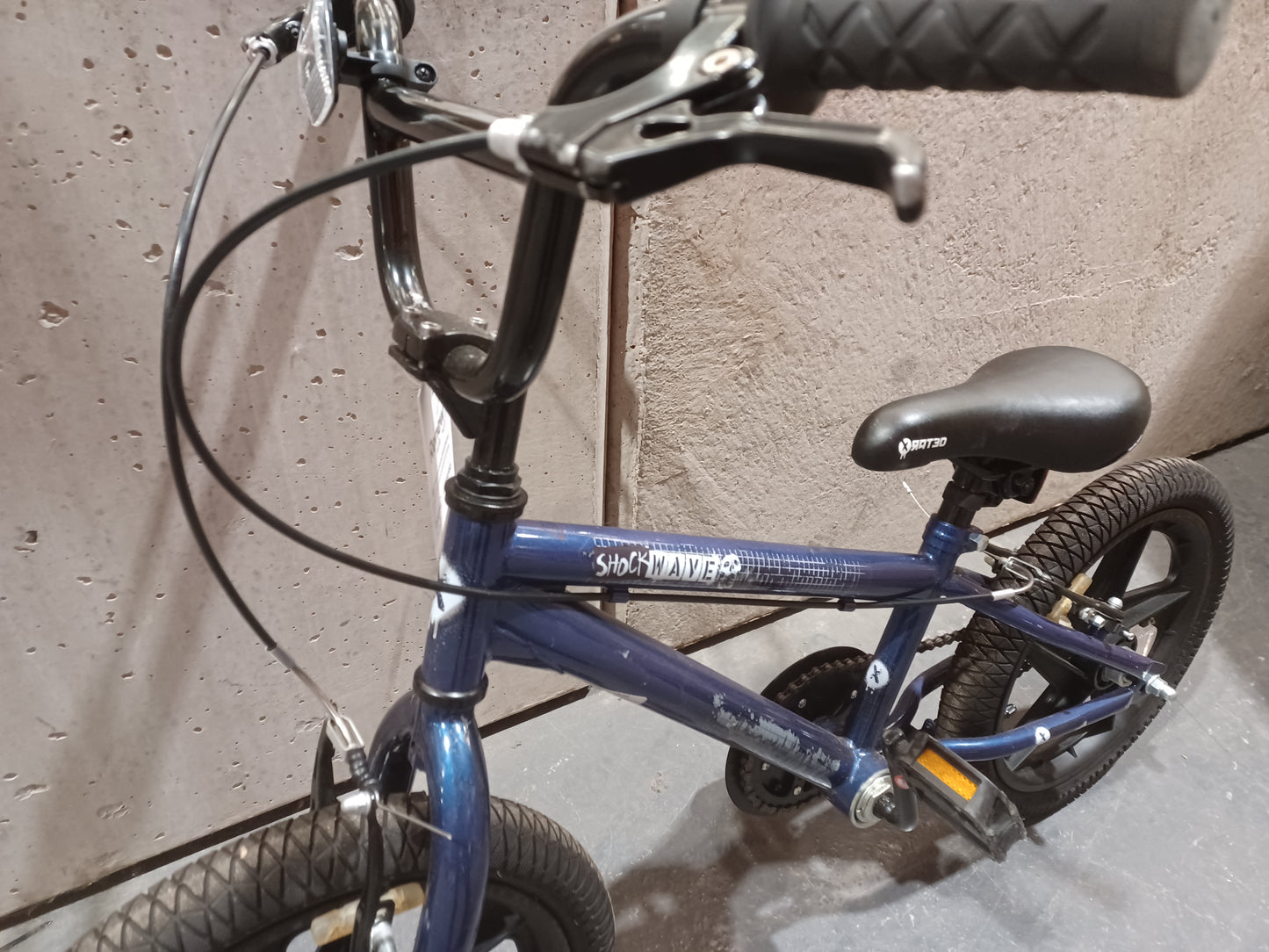 Serviced Blue Shock Wave Children's Bike, 16" (Pre-Loved)