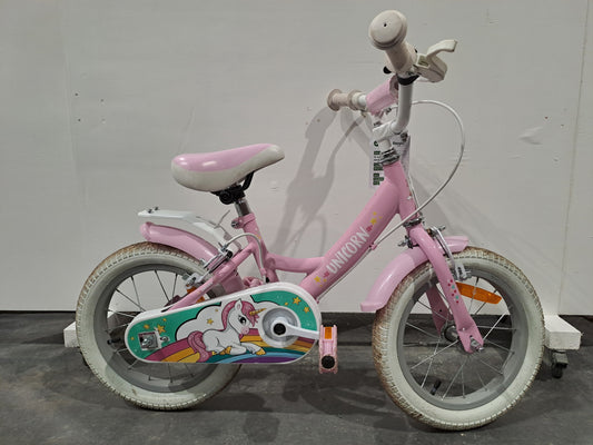 Serviced Pink Unicorn 14" Bike (Pre-loved)