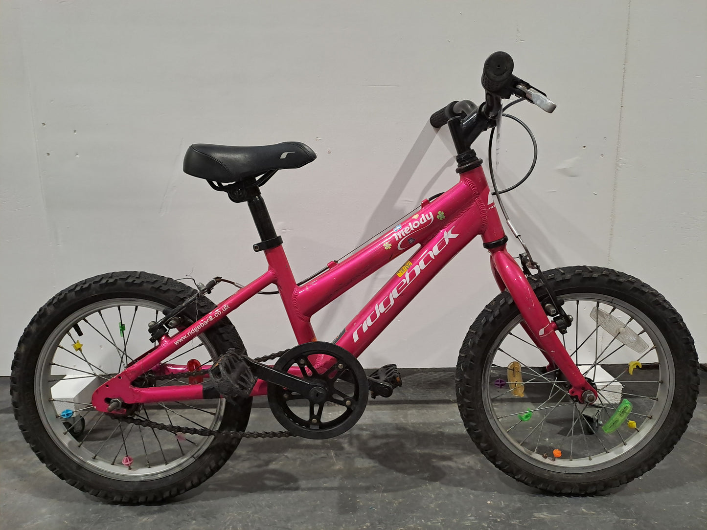 Serviced Pink Ridgeback 16" Bike (Pre-loved)