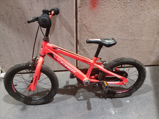 Serviced Pink Team Children's Bike, 14" (Pre-Loved)