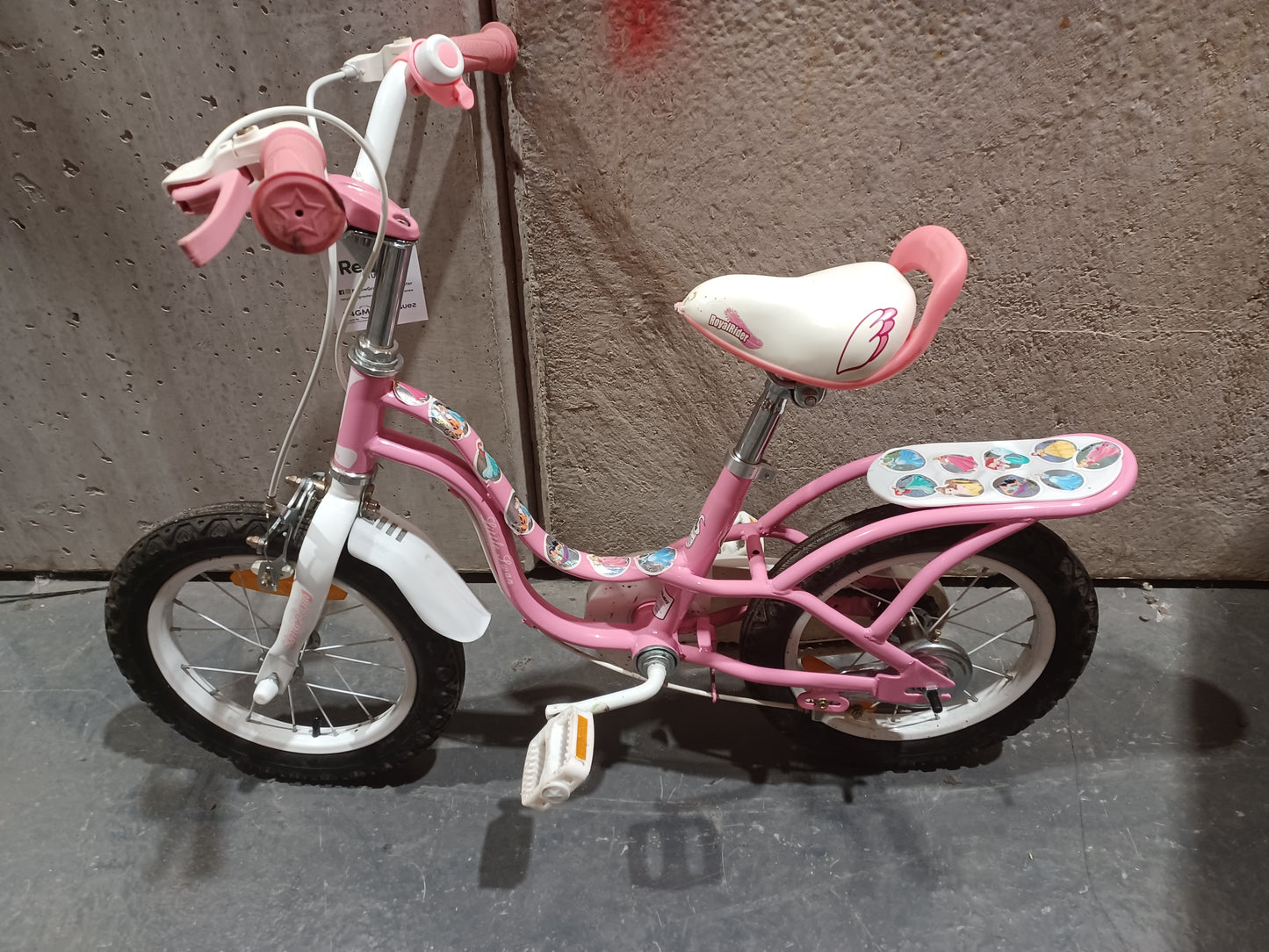 Serviced Pink Children's Bike, 14" (Pre-Loved)