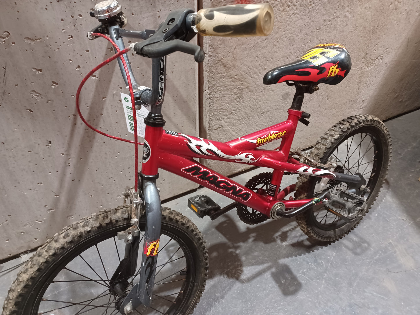 Serviced Red Magna Children's Bike, 14" (Pre-Loved)