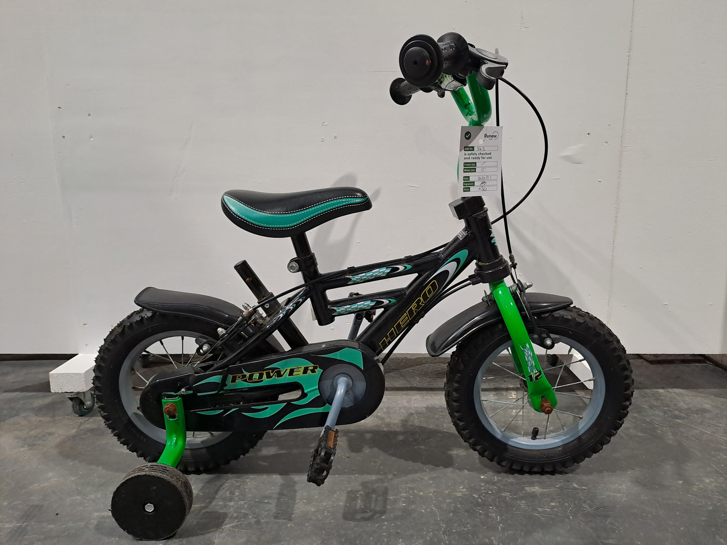 Serviced Power Hero 12" Bike (Pre-loved)